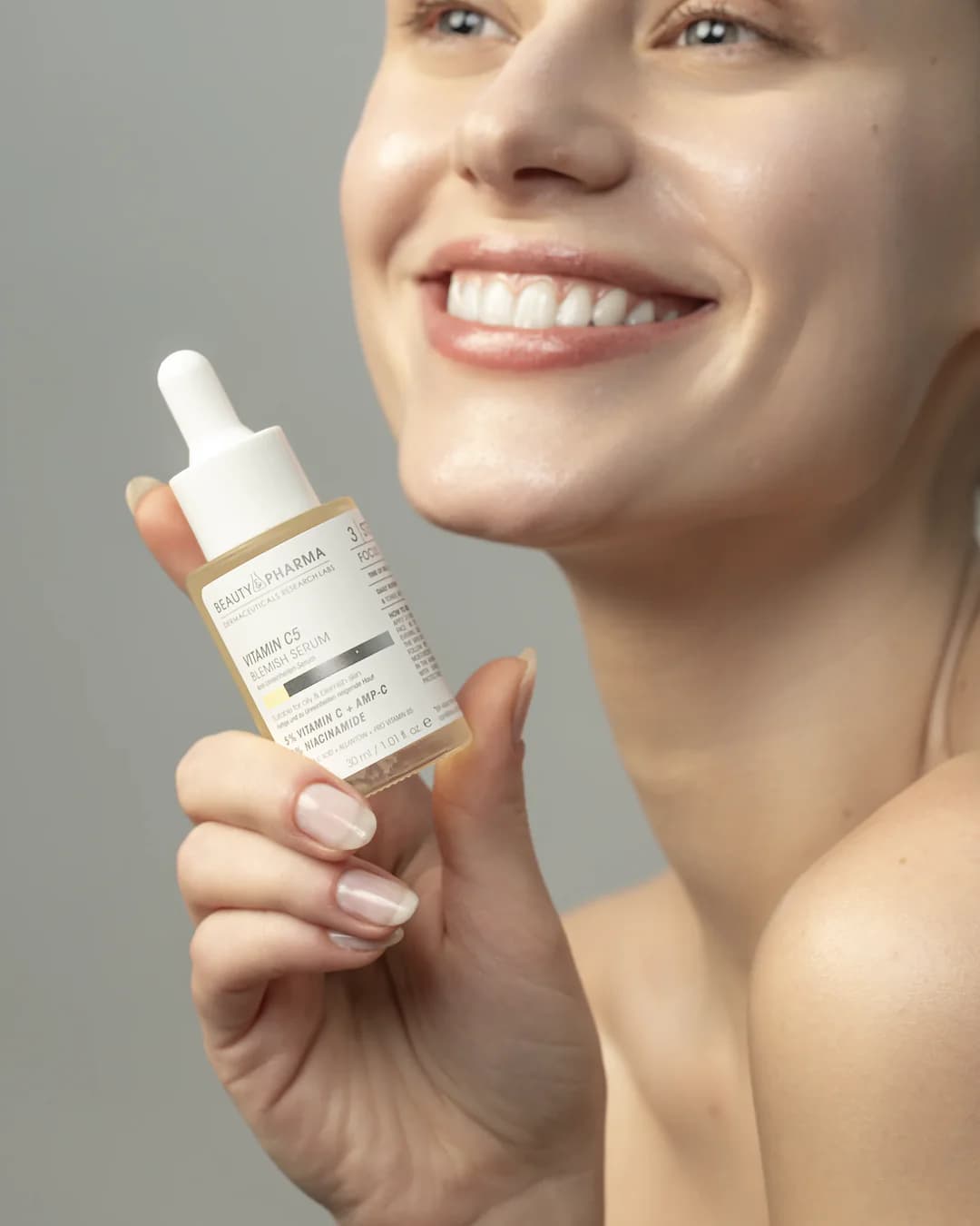 BP Derma serum in daily use
